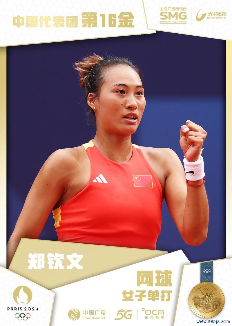 郑钦文亚军赛场 中国15岁小将夺冠刷新历史